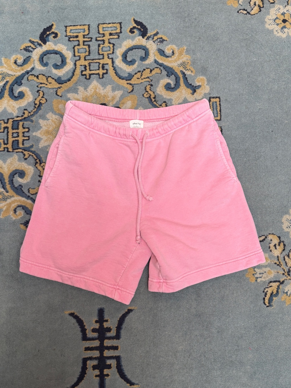 Wilfred Pink Cotton Drawstring Shorts